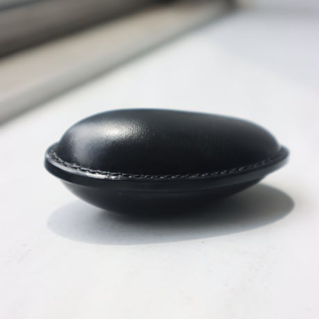 "FROME"  Leather Wrapped Stone - S