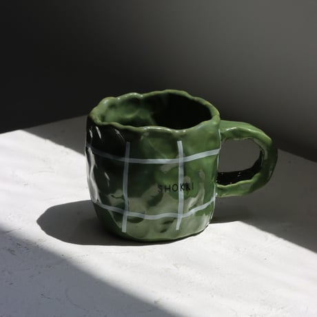 "SHOKKI" Mug - M - pattern