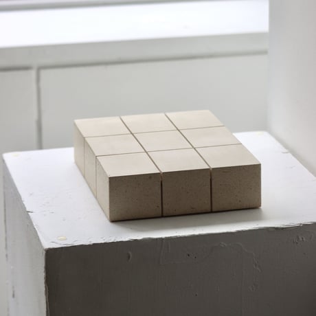 " PLYAL " wood mortar object - 03