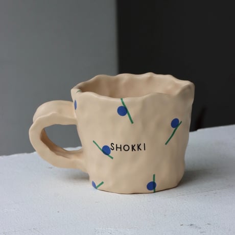 "SHOKKI" Mug - M - pattern