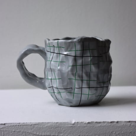 "SHOKKI" Mug - M - pattern