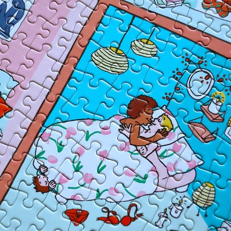 "Coucou Suzette" HOME SWEET HOME JIGSAW PUZZLE
