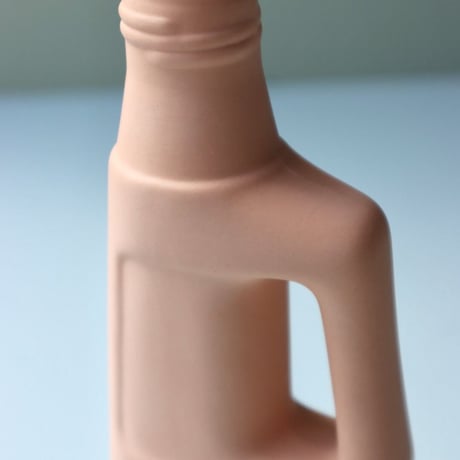 "Foekje Fleur" porcelain bottle vase - orange -
