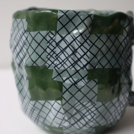 "SHOKKI" Mug - M - pattern