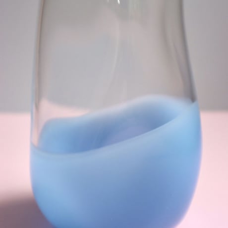 "Lope Home"  Cornflower Pitcher