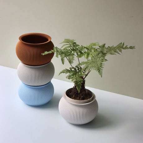 "Sheyn." Zayl 126g Planter - College White  -