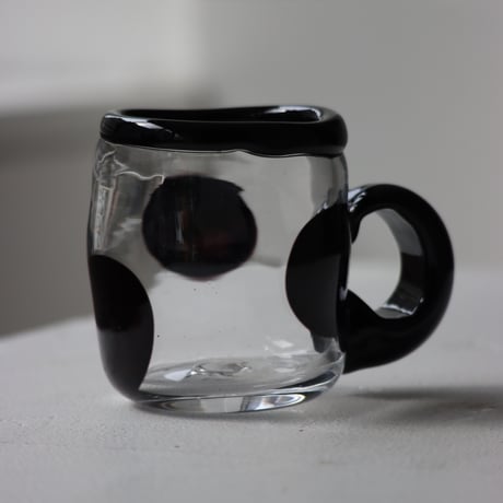“ MIWA ITO × BLACK " MOO MOO MUG  - B