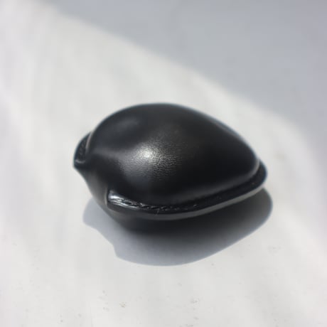 "FROME"  Leather Wrapped Stone - S