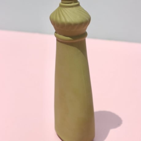"Foekje Fleur" porcelain bottle vase - moss -