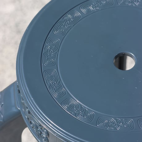 "RUMBA BOR" Choei Classic Stool - Jeen's Blue