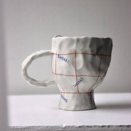 "SHOKKI" Mug - M - pattern