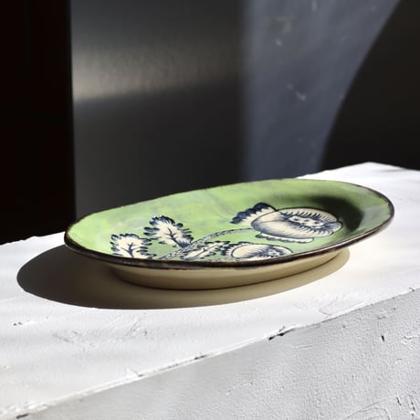 " Noda Natsumi ”  OVAL PLATE