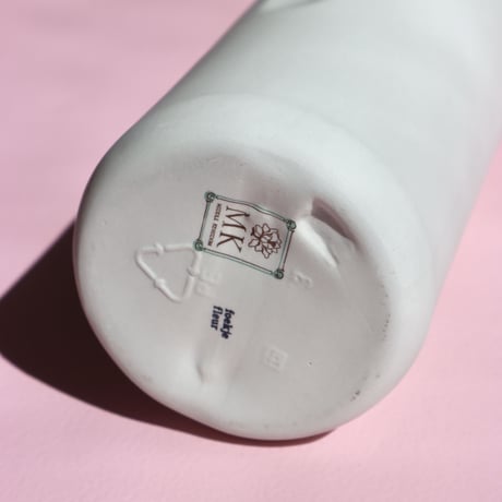 "Foekje Fleur" porcelain bottle vase - mint  -