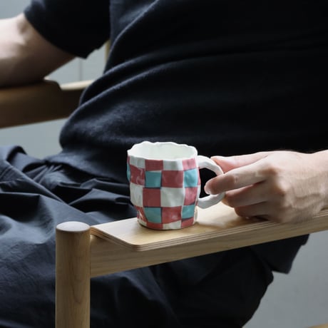 "SHOKKI" Mug - M - pattern