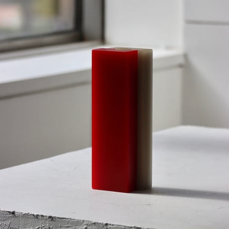 "dean toepfer" VASE VERSA  - red / taupe -
