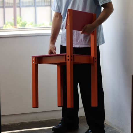 “JOY OBJECTS“ CHAIR ONE TANGERINE & DREAM