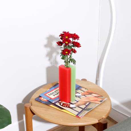 "dean toepfer" VASE VERSA  - rose / mint