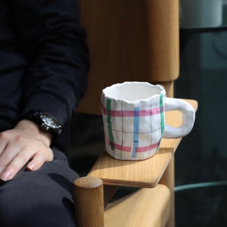 "SHOKKI" Mug - M - pattern
