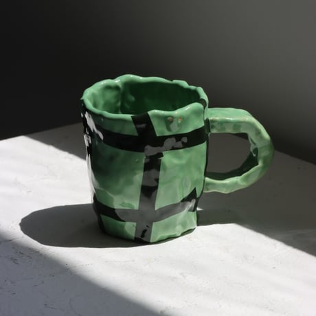 "SHOKKI" Mug - M - pattern