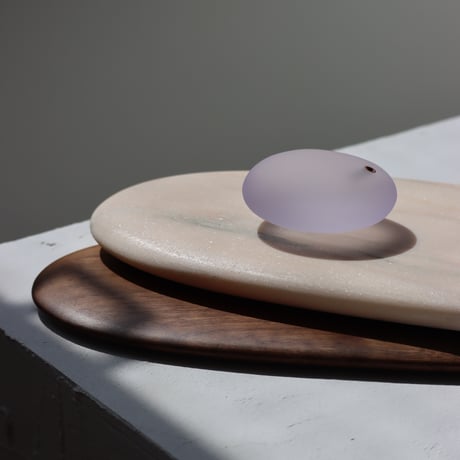 "Somini Studio" SEA STONE  incense holder - indigo -