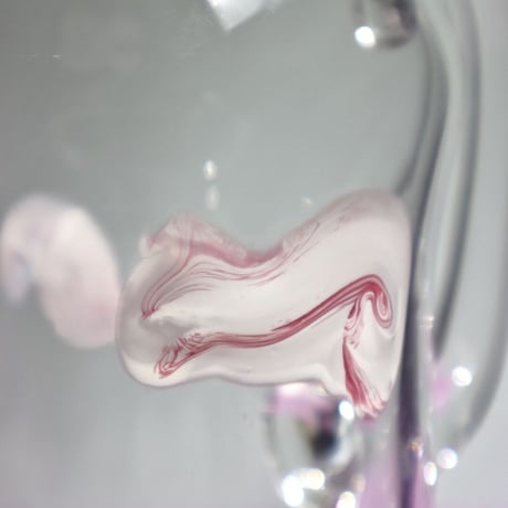 "30110" Fluffy Clouds Pitcher Pink