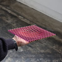 "Fundamental Berlin" Gravity - tray -  MAGENTA & BRASS