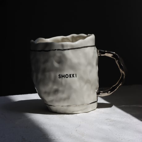"SHOKKI" Mug - M - pattern