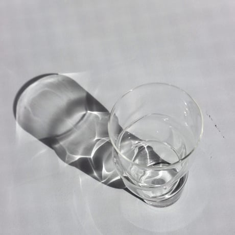 " Laurence Brabant " Decales Glass Tumblers - Large -
