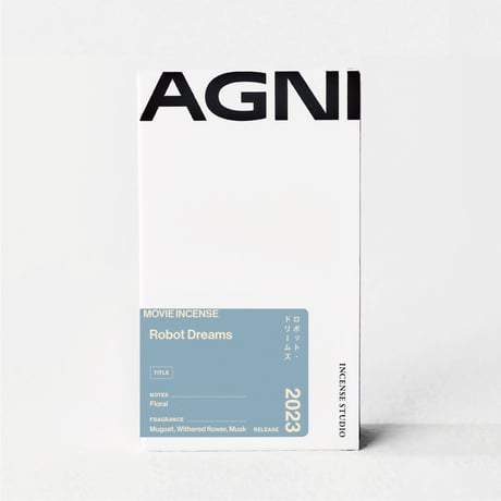 " AGNI TOKYO " Incense - Robot Dreams / ロボット・ドリームズ
