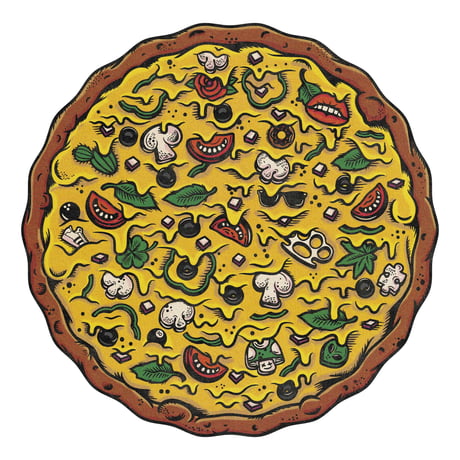 "Stellar Factory" PIZZA PUZZLES - VEGGIE SUPREME