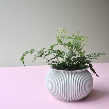 "Sheyn." Zayl 126g Planter - Cool Grey  -