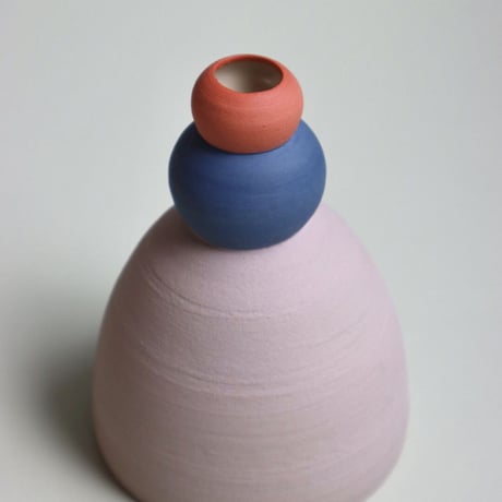 "Ami Ceramics" CHESS VASE  - small -