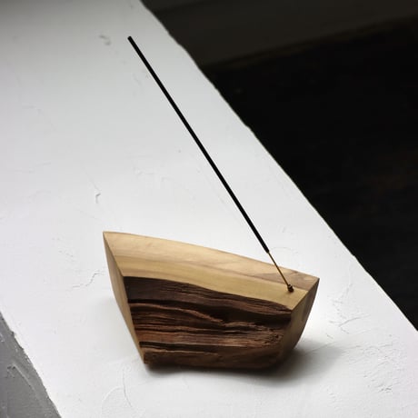 " TORINOKI FURNITURE " Wood Incense Holder / お香立て