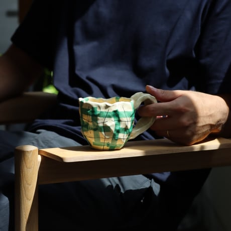 "SHOKKI" Mug - M - pattern
