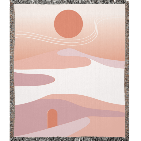 "Buhlaixe  Studio" Burnt  Sun Blanket