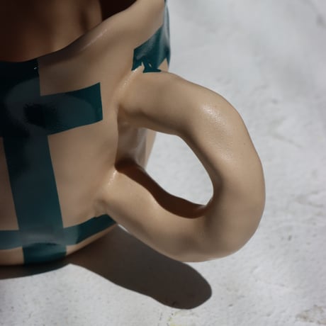 "SHOKKI" Mug - M - pattern