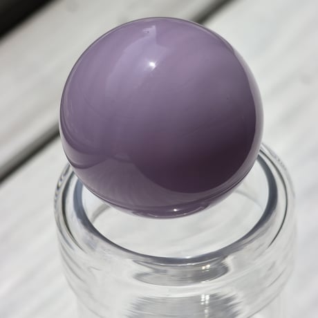 " RUKA Glass " ORB CANISTER - D