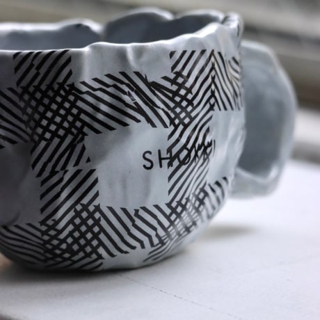 "SHOKKI" Mug - M - pattern