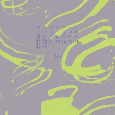 " ASENDADA " 2026 CALENDAR / カレンダー - A4