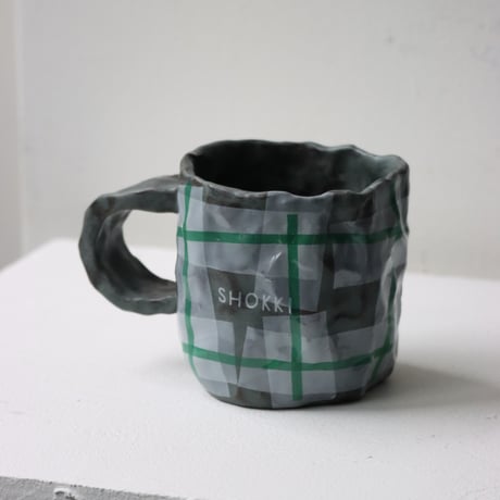 "SHOKKI" Mug - M - pattern