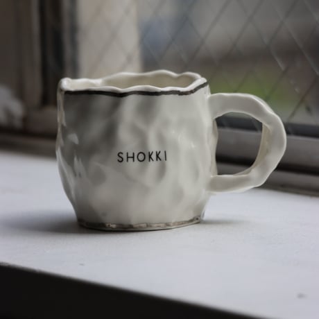 "SHOKKI" Mug - M - pattern