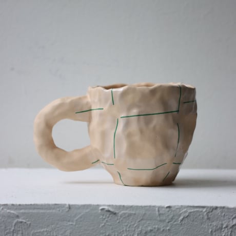 "SHOKKI" Mug - M - pattern