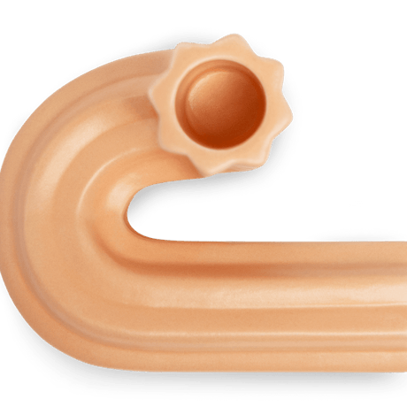 "OCTAEVO" Templo Candle Holder - tangerine  -