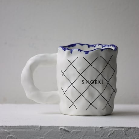 "SHOKKI" Mug - M - pattern