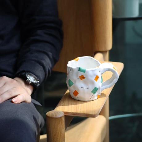 "SHOKKI" Mug - M - pattern