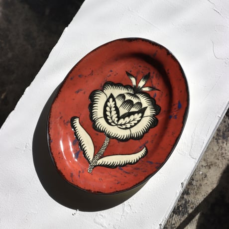 " Noda Natsumi ”  OVAL PLATE