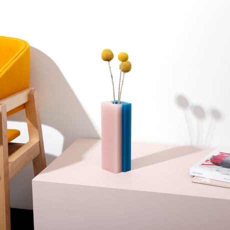 "dean toepfer" VASE VERSA  - pink / teal -