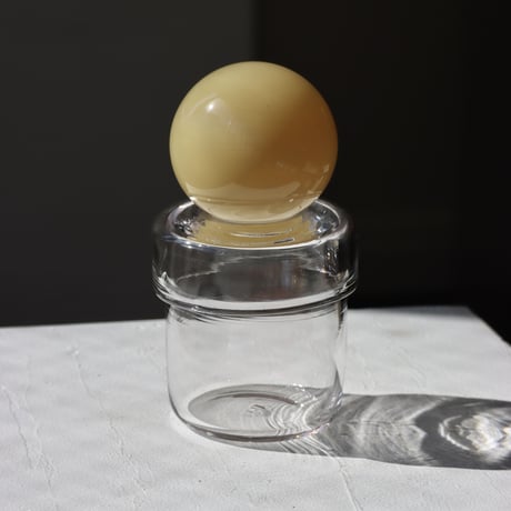 " RUKA Glass " ORB CANISTER - B
