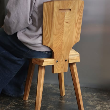 " Pierre Chapo " All Wood Chair S28
