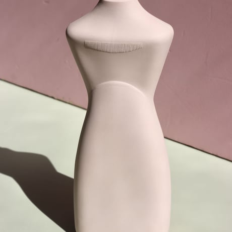 "Foekje Fleur" porcelain bottle vase - pink -